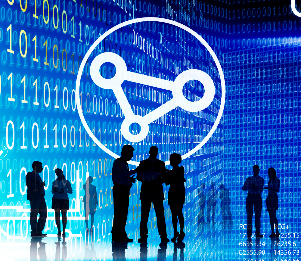 An image showing master data management for the supply chain operations across different regions